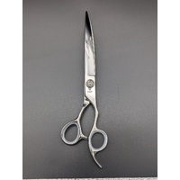 Diamond Cut 7.5" Japan 440C Curved Pet Scissor