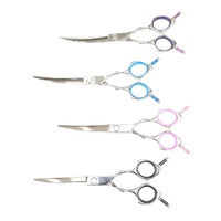 TCS 6" Curved Pet Grooming Scissors