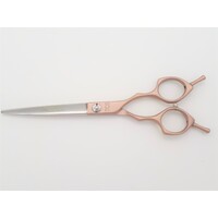 TCS 7" Straight Pet Scissors - Gold