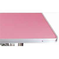 Portable Pet Grooming Table - (With Foldable Legs) - Pink - SMALL