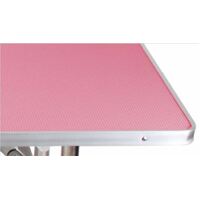 Quality Pet Grooming Height Adjustable Table - Pink - SMALL