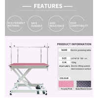 Professional Electric Pet Grooming Table with Foot Controls