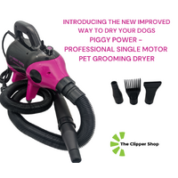 Piggy Power Pet Dryer - Single Motor