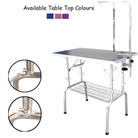 Quality Pet Grooming Height Adjustable Table Large