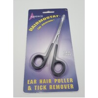 Aaronco Hairmostat (Ear Hair Puller & Tick Remover) Curved - 5.5 inch