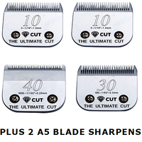 Diamond Cut Blade Value Pack - 2 x #10, 1 x #30 & #40 plus voucher