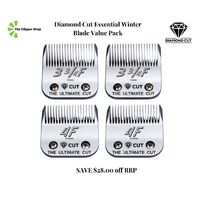 Diamond Cut Winter Essential Value Pack includes #3 3/4F x 2 and #4F x 2