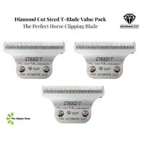 Diamond Cut Steed T-Blade Value Pack - 3 x Steed T-Blades 