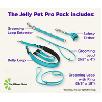 Jelly Pet Pro Pack | 5 Best Sellers In 1 | For Safe and Comfortable Grooming - Teal