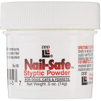 Nail-Safe Styptic Powder 0.5oz / 14gms 