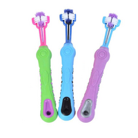 TCS Triple Head Pet Toothbrush