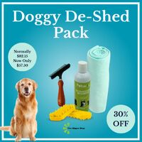 Doggy De-Shed Pack