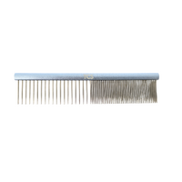 TCS Pet / Dog Face Finishing Comb - 50/50 - Blue