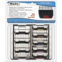 Wahl Stainless Steel Clipper Attachment Combs Set of 8