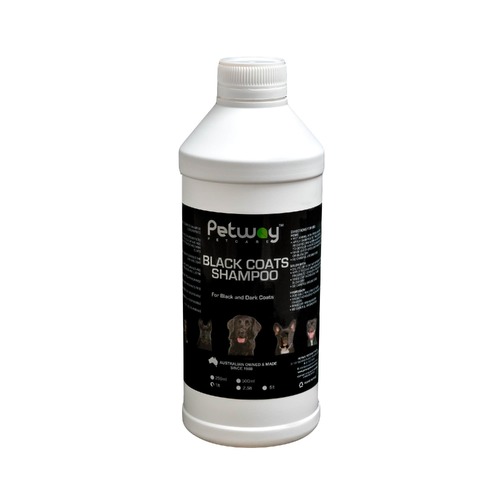 Petway Petcare Black Coats Shampoo - 1 Litre