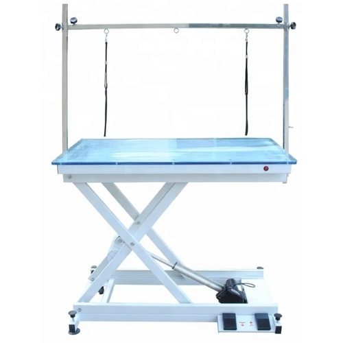 Electric Lift Grooming Table with LED and Acryilic top