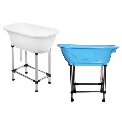 Grooming Pet Bath Tub - Small - Available in Blue and White