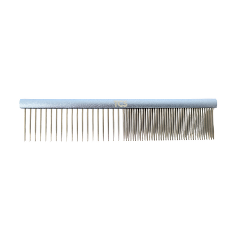 TCS Pet / Dog Face Finishing Comb - 50/50 - Blue